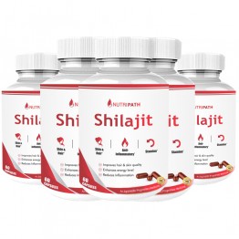 Nutripath Shilajit Extract - 5 Bottle 